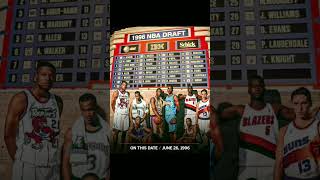The 1996 NBA Draft was one of the greatest of all time #pleasesubscribe #nba #basketball #nbanews