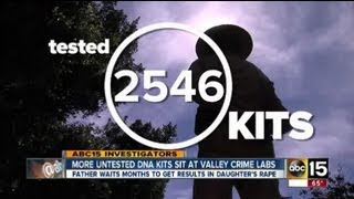 Numbers of untested rape kits grow at Valley's crime labs