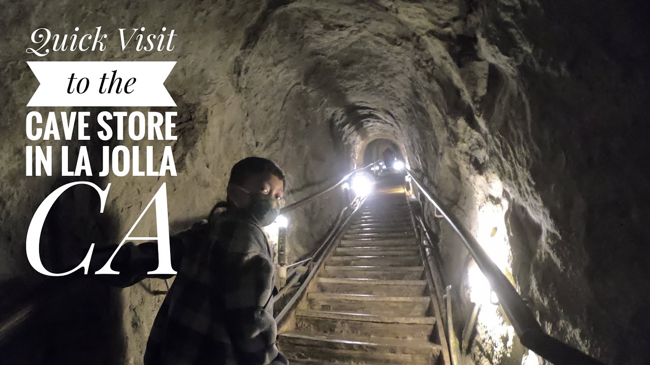 Cave Store in La Jolla Ca (quick trip) YouTube