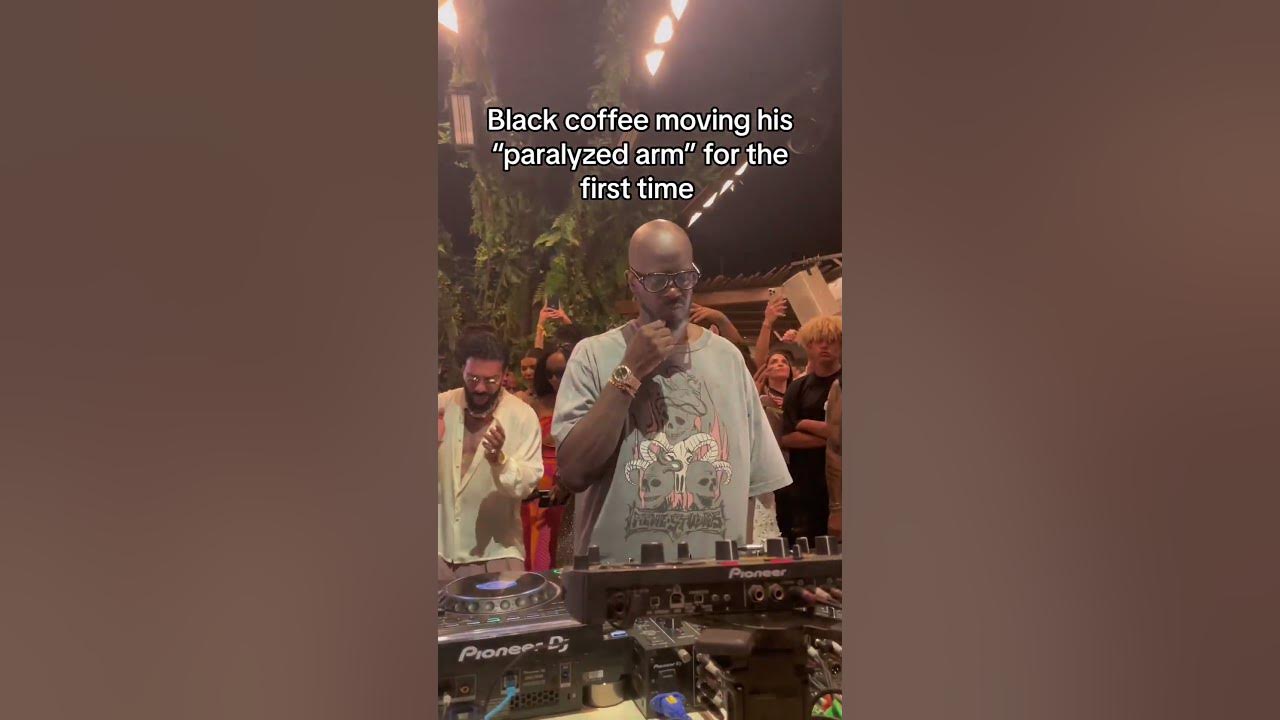 Amazing Blackcoffee at Santanna Mykonos 2025 #electronicmusic  #blackcoffee #dj