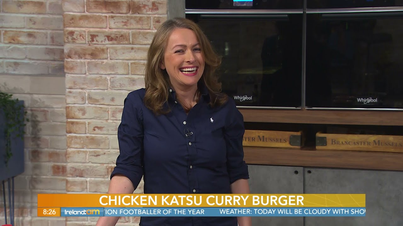 Chicken Katsu Curry Burger | Ireland AM | Fused By Fiona Uyema