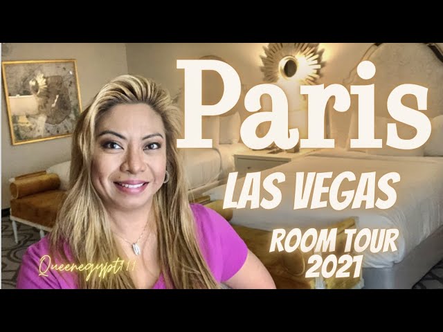 PARIS Las Vegas Hotel & Casino TOUR ((Burgundy Room 2 Queen )) 🏆 BEST VIEW  🏆 