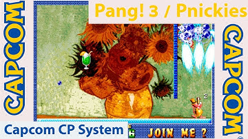 Pang! 3 / Pnickies - Capcom CP Arcade System - CPSTRAVAGANZA