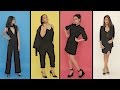 How to rock black headtotoe  missmalini fashion  missmalini