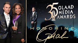 My Speech to Oprah Winfrey at The GLAAD Awards!
Here’s the speech I gave in honor of Oprah Winfreys Vanguard Award at the 35th Annual GLAAD Media Awards, and I meant every single word. If there is anyone out there who feels you can’t be your authentic self… well, you can. I had a few minutes backstage alone and I started thinking about my journey in these last 20 years. At one point I looked up and said, “mom, will you come with me on stage?”. As I walked on that stage and saw the light shining down on me from above, I knew it was her. I felt her presence and I felt her being so proud of me. I want to give a special thank you to Oprah. Thank you for your continued support of our community and, most of all, thank you for believing in me.
INSTAGRAM https://instagram.com/PaoloPresta
THREADS https://www.threads.net/@paolopresta
FACEBOOK http://www.facebook.com/spoonfulofpaolo
TIKTOK: https://www.tiktok.com/@paolo.presta
TWITTER https://twitter.com/PaoloPresta
WATCH ALL OF OUR CELEBRITY INTERVIEWS AT http://www.aspoonfulofpaolo.com My Speech to Oprah Winfrey at The GLAAD Awards!