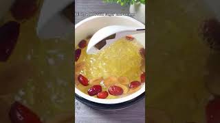 Home kitchen  Woman brown sugar water