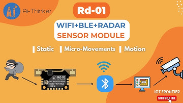 Rd-01: Control your lights based on Human Presence | Radar Module by Ai-Thinker