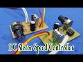 How To Make DC Motor Speed Controller