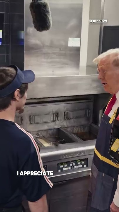 President Trump's McDonald’s Shift | Art of The Surge - YouTube