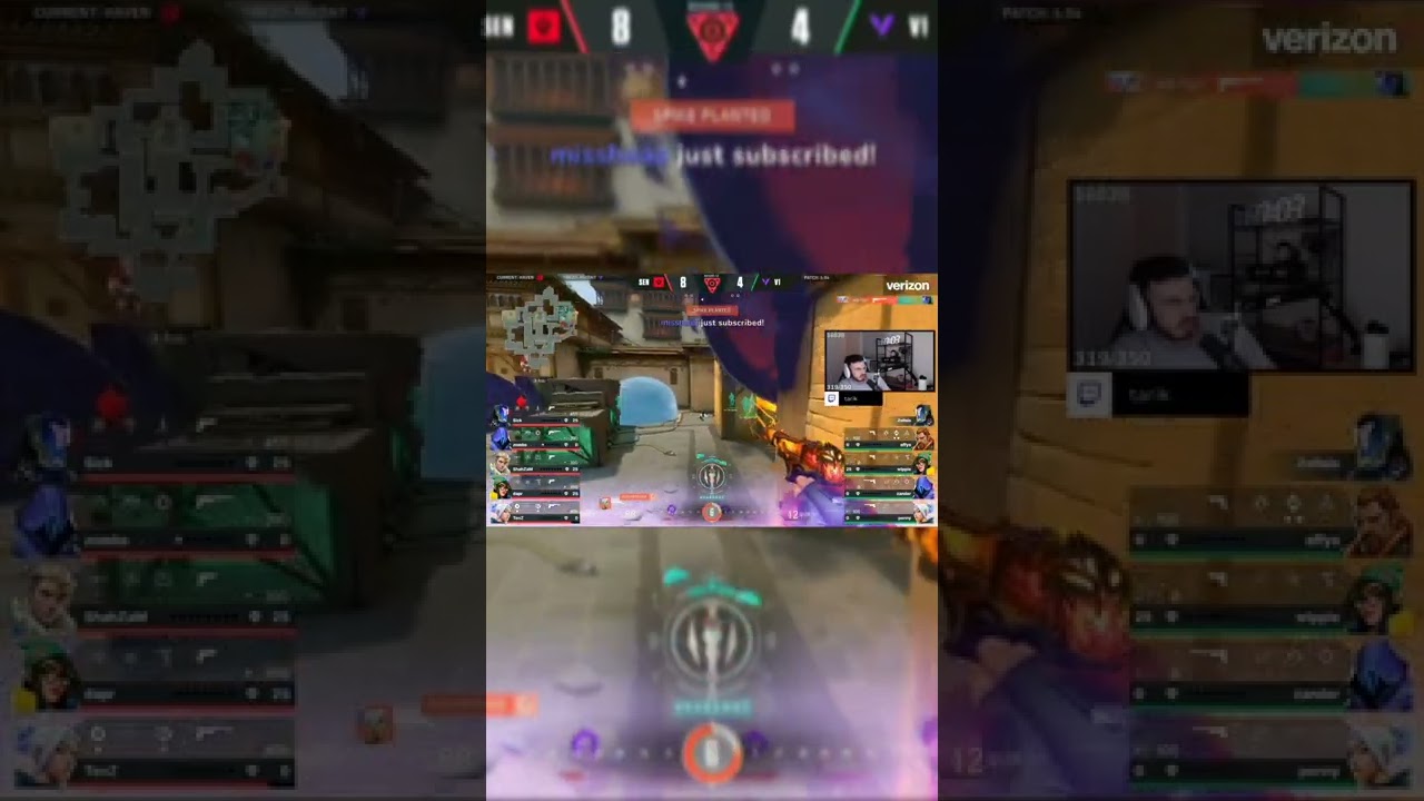 Tarik Reacts to Sen Tenz Insane Ghost 4k v V1