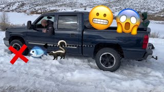 Skunked and stuck! (Ice fishing Utah)