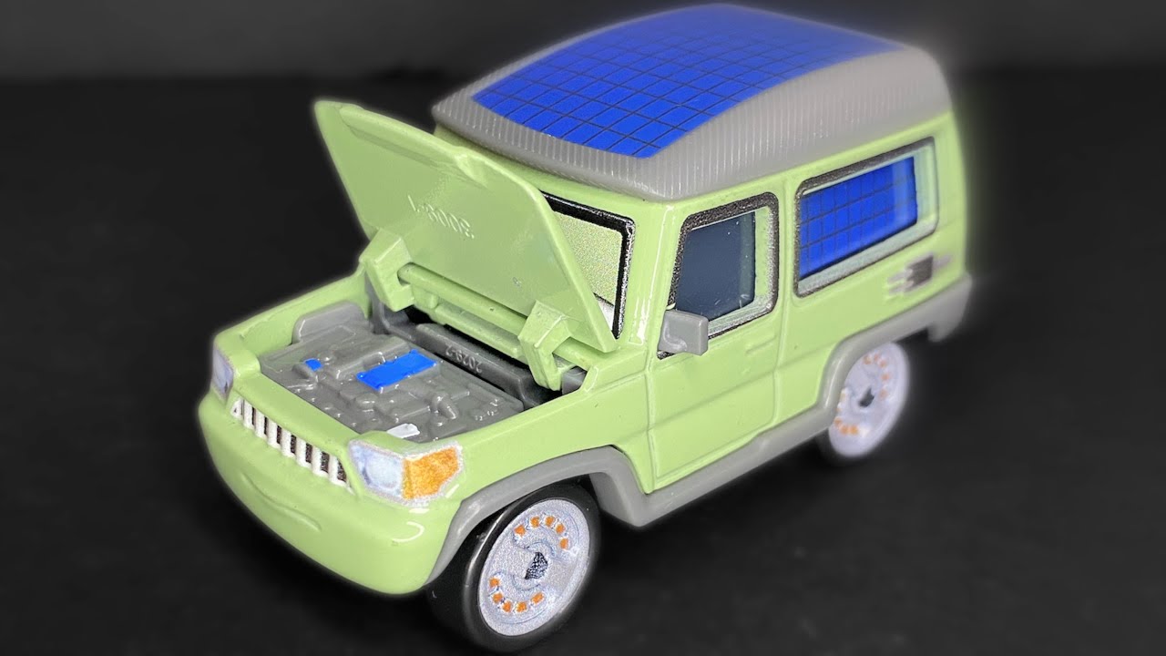 カーズ！WILD MILES AXLEROD ミニカー Disney Cars Mel Dorado Show Wild Miles Axlerod 1:55 Diecast Car #6