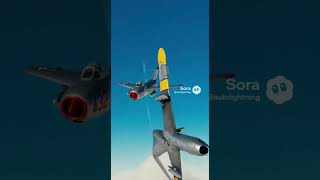 เครื่องบิน F86F VS MIG15