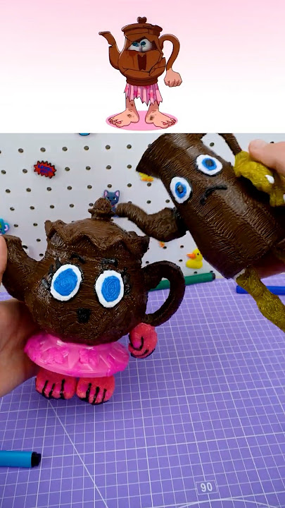 I made a TA TA TA TA SAHURA with 3d pen (BRAINROT: ANIME OPENING) #brainrot