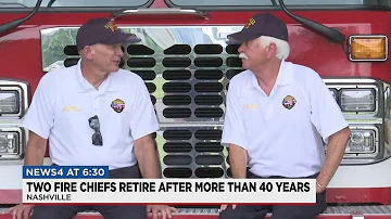 NFD celebrates two fire Chiefs’ retirements