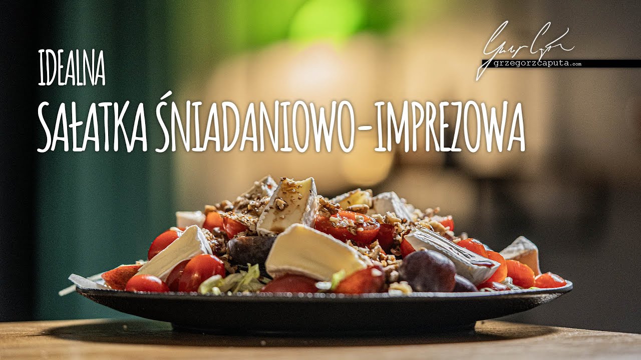 SAŁATKA ŚNIADANIOWO-IMPREZOWA - PRZEPIS - 4K