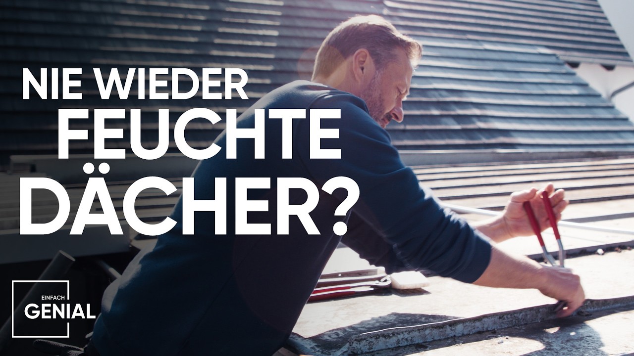 Erfindung soll Hausdächer endlich trocken halten | Einfach Genial