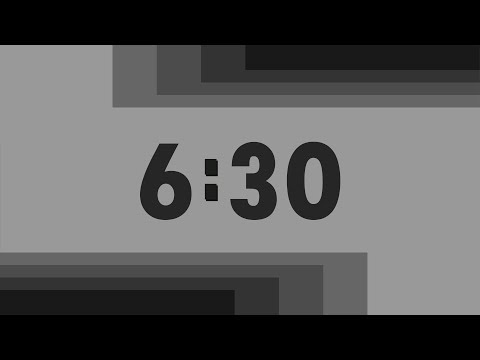 6 Minute 30 Second Timer (Basic Grey)