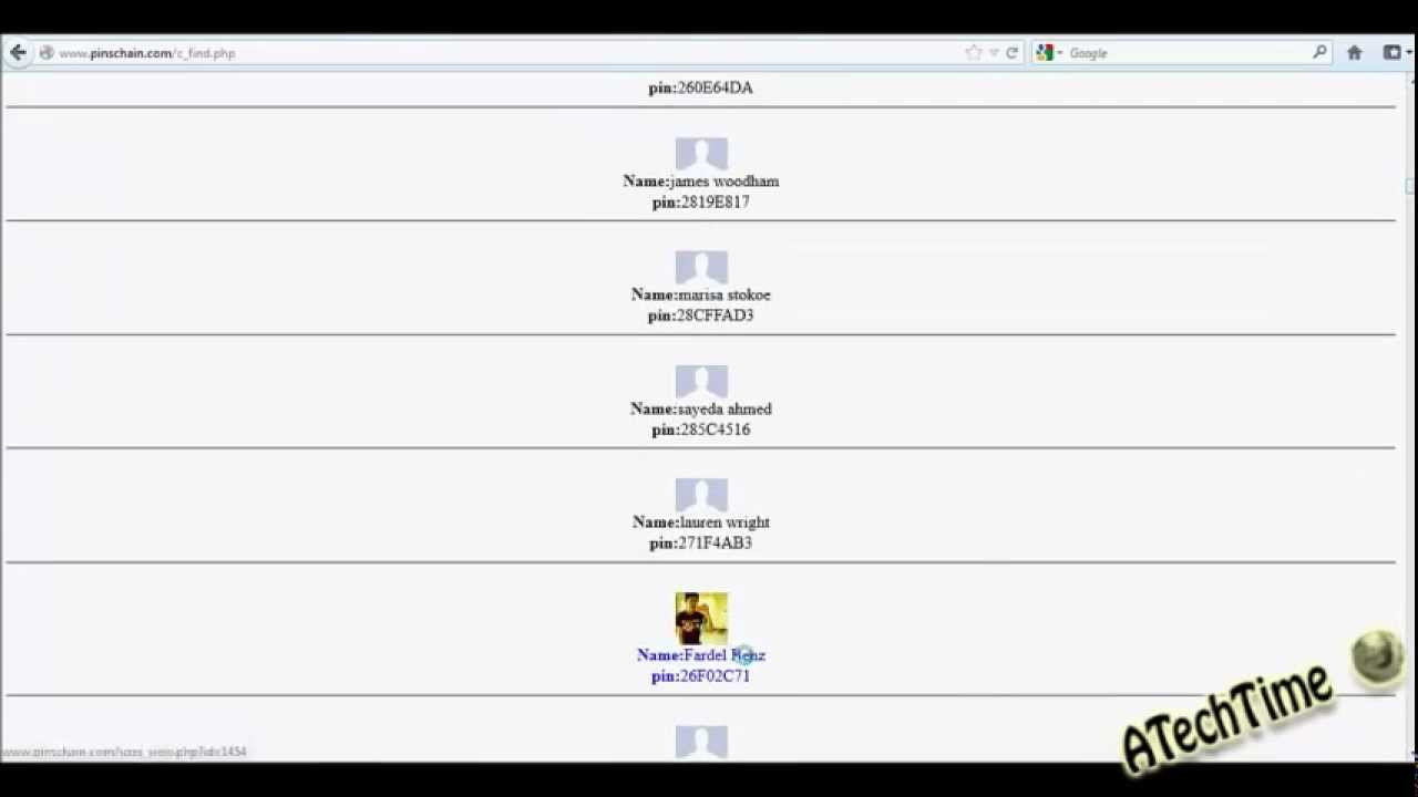 Find BlackBerry pins online. Start adding people to your BBM with this awesome webstie. YouTube