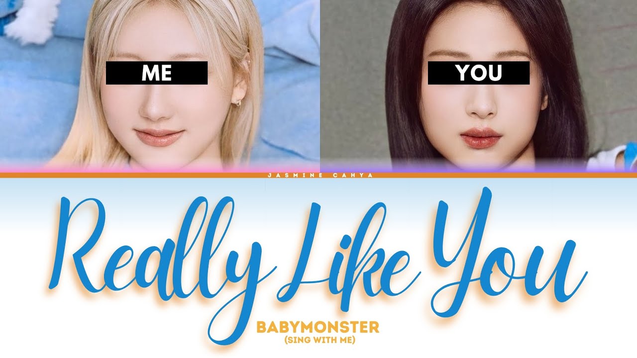 BABYMONSTER 'Really Like You' [SING WITH ME | KARAOKE]