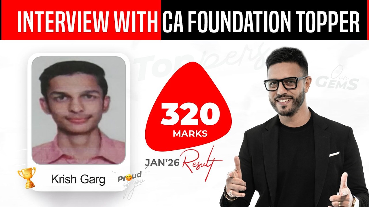 Представляем SPC CA Foundation. Лучший результат: Криш Гарг, 320 баллов, экзамены 26 января.