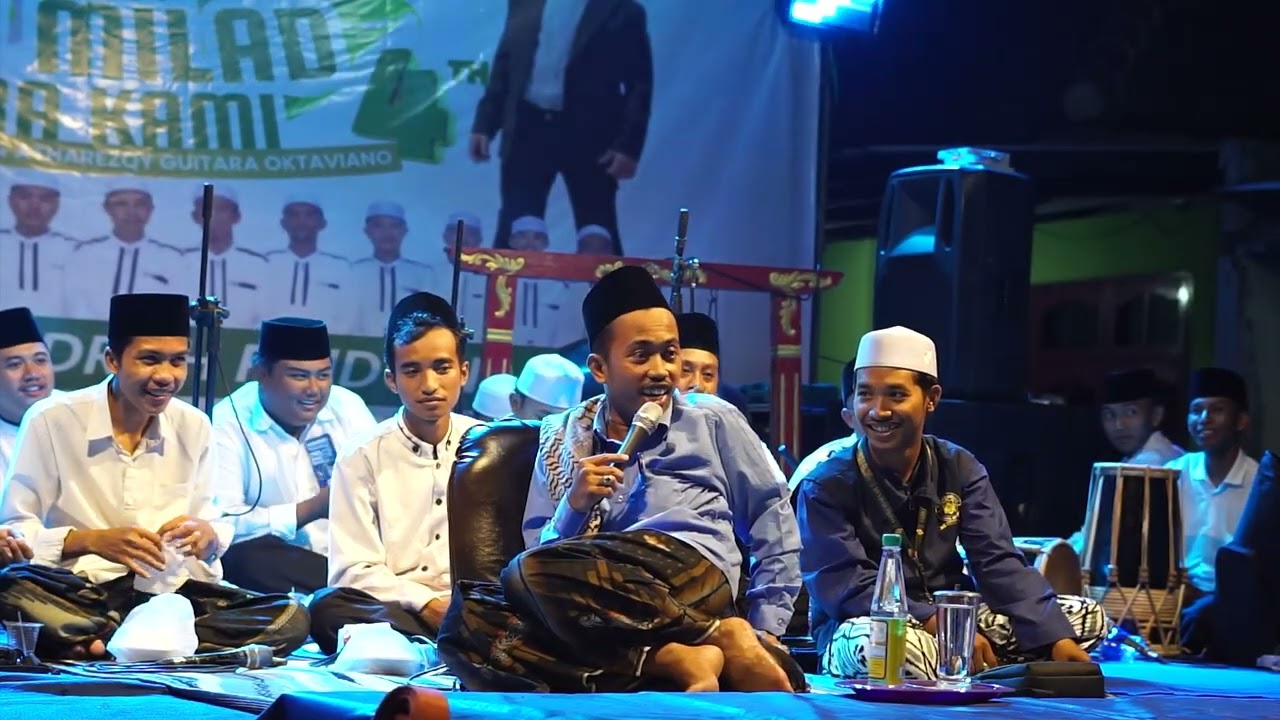 MILAD KE - 4 ATHA REZQY GUITARA OKTAVIANO BERSAMA GUS DHANDI DAN MAJELIS SHOLAWAT RINDU NABI