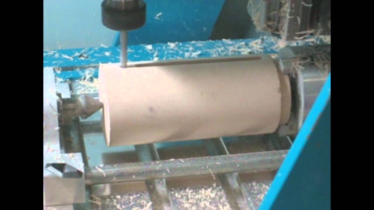 Boxford A3HSRmi² Router - 4th Axis Machining - YouTube