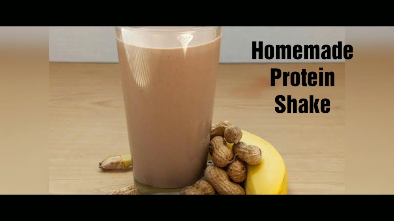 Homemade Protein Shake High Protein Gain Muscle Mass 0 Fat