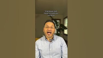 Small details, brief interactions build your confidence #shy #socialanxiety #introvert #confidence