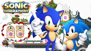 Sonic Generations (PC): Seaside Hill Challenges [4K]