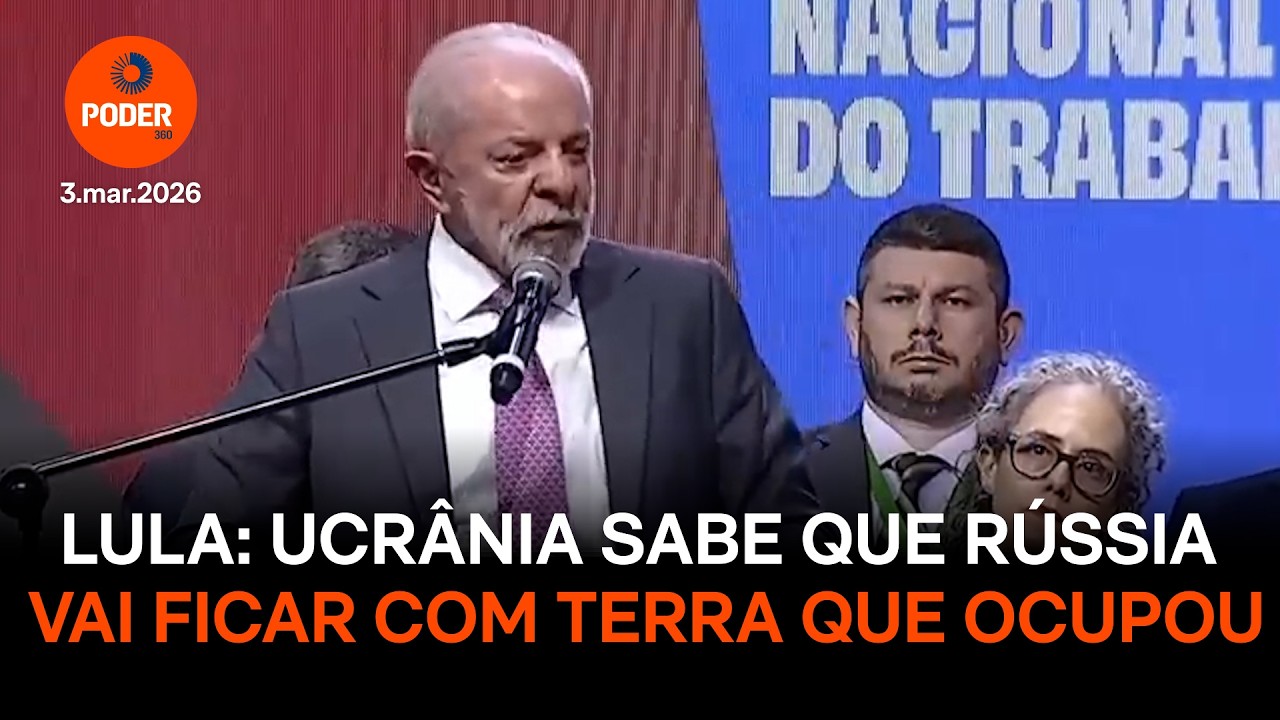 Lula diz que Ucrânia sabe que Rússia vai ficar com terra que ocupou