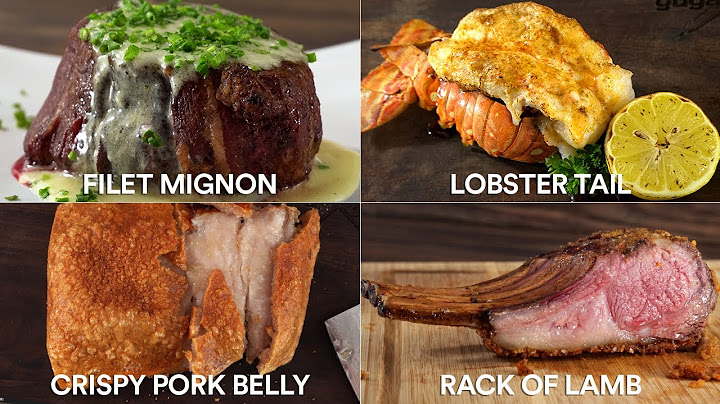 I cooked every MEAT in a TOASTER Oven, it blew my mind!