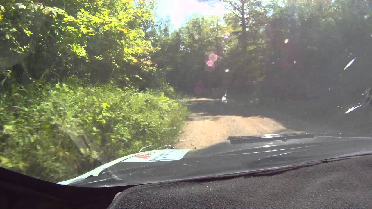 Ojibwe Forest Rally 2013 Chris Greenhouse/Peter Watt Stage 11 Waptus Dodge Neon SRT4