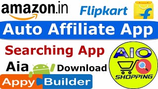 How to create an Affiliate App for Amazon, Flipkart? All in one Shopping Search App screenshot 1