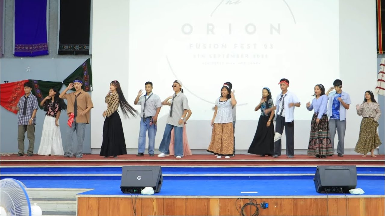 The ORION ACADEMY, TUIBONG | Class XII, Arts A | 90's | FUSION FEST | 05/09/2025