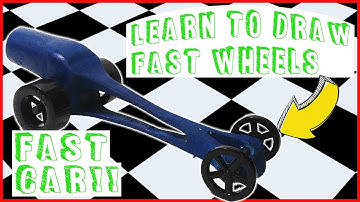 How to draw a fast Co2 Car  |   Where to put my axel holes