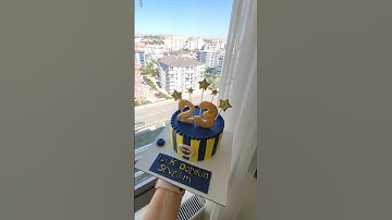 Thumbnail of #fenerbahçe #fenerbahce #butikpasta #birthdaycake