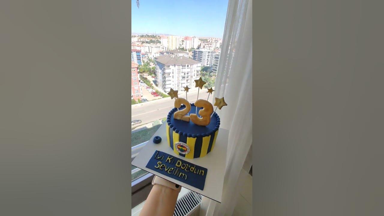 #fenerbahçe #fenerbahce #butikpasta #birthdaycake