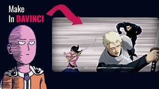 Recreate One Punch Man Speed Lines in DaVinci Resolve
