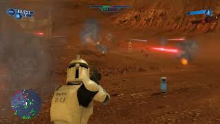 Star Wars Battlefront (2004) - Enhanced Geonosis: Spire gameplay Republic (EGM V3.2)