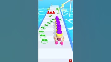 Bakery Stack Ice Cream Run #satisfyingvideo #satisfying #android #viral #shorts #gaming  #fyp #games