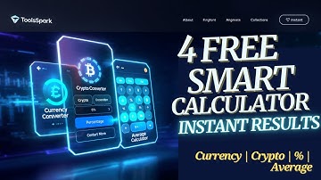 4 Free Online Calculators & Converters You Need in 2025 | ToolsSpark