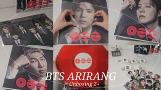 開封動画｜BTS ARIRANG(Standard Vinyl)All.RM.J-HOPE.SUGA Unboxing