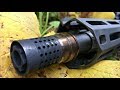 The magic of tapers on barrels muzzle devices  silencers
