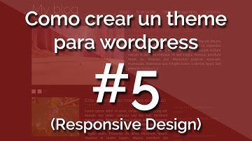 [Curso] Como crear un theme para wordpress con responsive design 5.- Estructura en HTML5