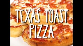 Recipe: http://getinmybelly.com/texas-toast-pizza/
