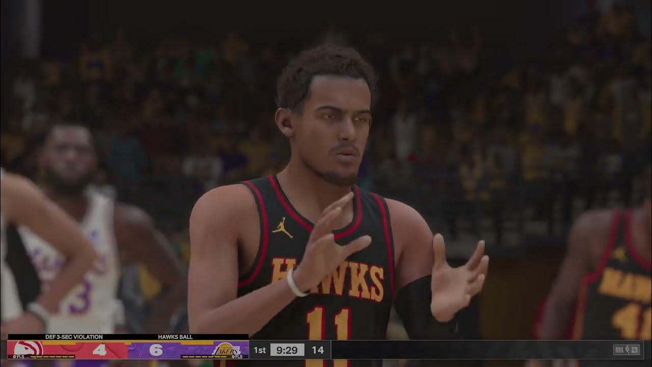 Atlanta Hawks vs Lakers HOF 48 Mins) (Game 1) YouTube