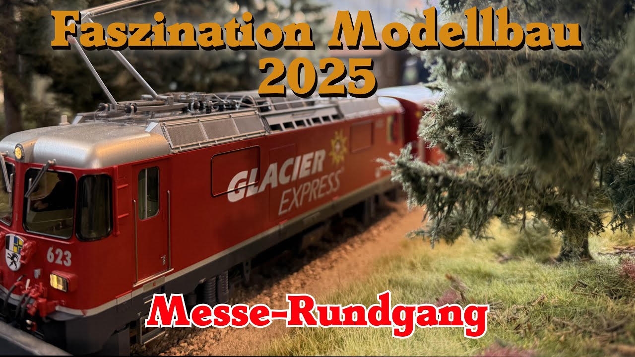 Faszination Modellbau 2025 Friedrichshafen,  Messe-Rundgang