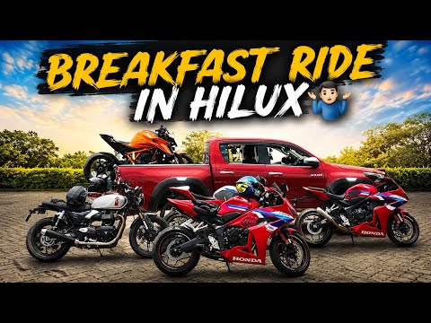 ಈ ತರ RIDE ಮಾಡಿದ್ದು ಇದೇ ಮೊದಲು!🙆🏻 TOOK MY SUPERDUKE ON HILUX FOR BREAKFAST RIDE😉