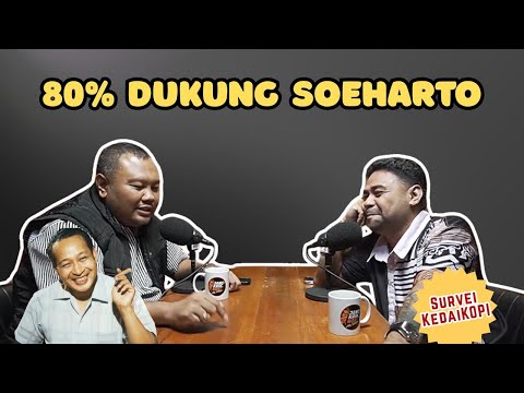 Survei KedaiKOPI: 80% Dukung Soeharto Jadi Pahlawan, Serius? | Amanya, Sat? - Hendri Satrio